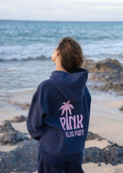 pink palm puff